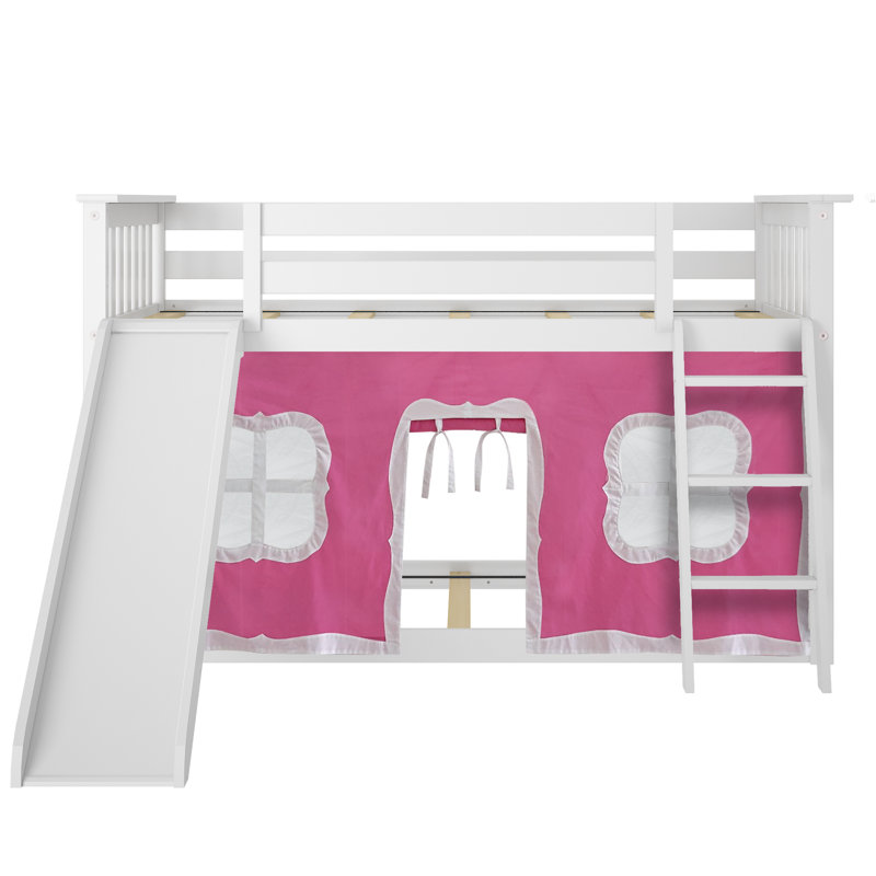 Isabelle & Max™ Meneses Twin Over Twin Solid Wood Bunk Bed by Isabelle